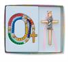 Baby Girl Cross and Rosary Set, #90853.