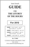 2012 St. Joseph Guide for the Liturgy of the Hours - Large Type, # 94770
