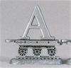 Life's Journey Pewter Train Piece, Letter A, # 95792