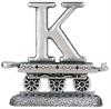 Life's Journey Pewter Train Piece, Letter K, # 95801