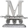 Life's Journey Pewter Train Piece, Letter M, # 95803