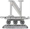 Life's Journey Pewter Train Piece, Letter N, # 95804