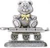 Life's Journey Pewter Train Piece, Teddy Bear, # 95843
