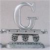 Life's Journey Pewter Train Piece, Letter G, # 95886