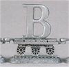 Life's Journey Pewter Train Piece, Letter B, # 95973