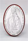 Sterling Silver with Raised Image on Wood, 3