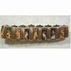 Marian Stretch Bracelet, 2-Tone Metal, # 98255