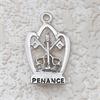 Sterling Silver Penance / Reconciliation Charm, # 98306