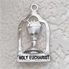 Sterling Silver Holy Eucharist Charm, # 98307