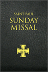 Saint Paul Sunday Missal, Black Leatherflex, # 98569