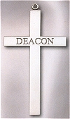 Deacon Cross Necklace 2.5