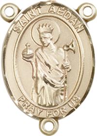 St. Aedan of Ferns Rosary Center, 14kt Gold Filled, 3/4", # 66500