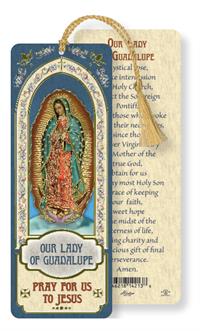 Our Lady of Guadalupe Laminated Gold Foil Bookmark, 10-Pack, # 7103
