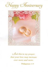 Click image for larger or smaller. Happy Wedding Anniversary Greeting Card # wan89025
