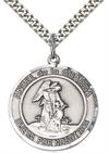 Angel de la Guarda Spanish Medal in Fine Pewter, 1