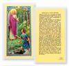 ORACION A SAN RAFAEL Spanish Laminated Holy Card, 2-5/8