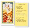 A Soldier's Prayer Laminated Holy Card, # 18347