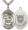 St. Michael / Coast Guard Medal, Pewter, 1