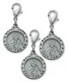 Clip - On Pewter Medals, St. Jude, 3-Count Pack, # 21440