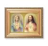 The Sacred Hearts Picture, Antique Gold 5-1/2