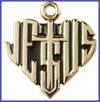 Keychain, Gold Plate Finish, 