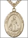 Infant of Prague Medal, 14kt Gold Filled, 1