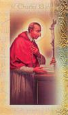 St. Charles Borromeo Folding Prayer Card, # 59163