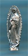 Miniature Metal Statue, Italian, Our Lady of Guadalupe, 6-pack, # 59538
