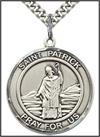 Saint Patrick Sterling Silver Medal, 1