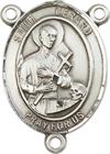 St. Gerard Majella Rosary Center, Sterling Silver, 3/4