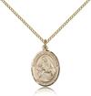 Our Lady of Ghisallo Medal, 14kt Gold Filled, 3/4