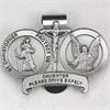 Visor Clip, St. Christopher, Guardian Angel, Daughter, # 97889