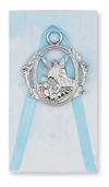 Baby's Crib Medal, Boys Blue, # 98383