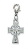 Clip - On Pewter Medal, Celtic Crucifix, # 99413