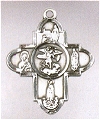 St. Michael 5-Way Medal 1-1/8